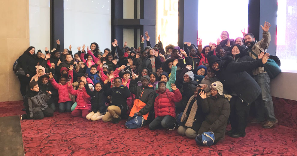 SYTA Youth Foundation and Disney Theatrical Group Host Students On Broadway